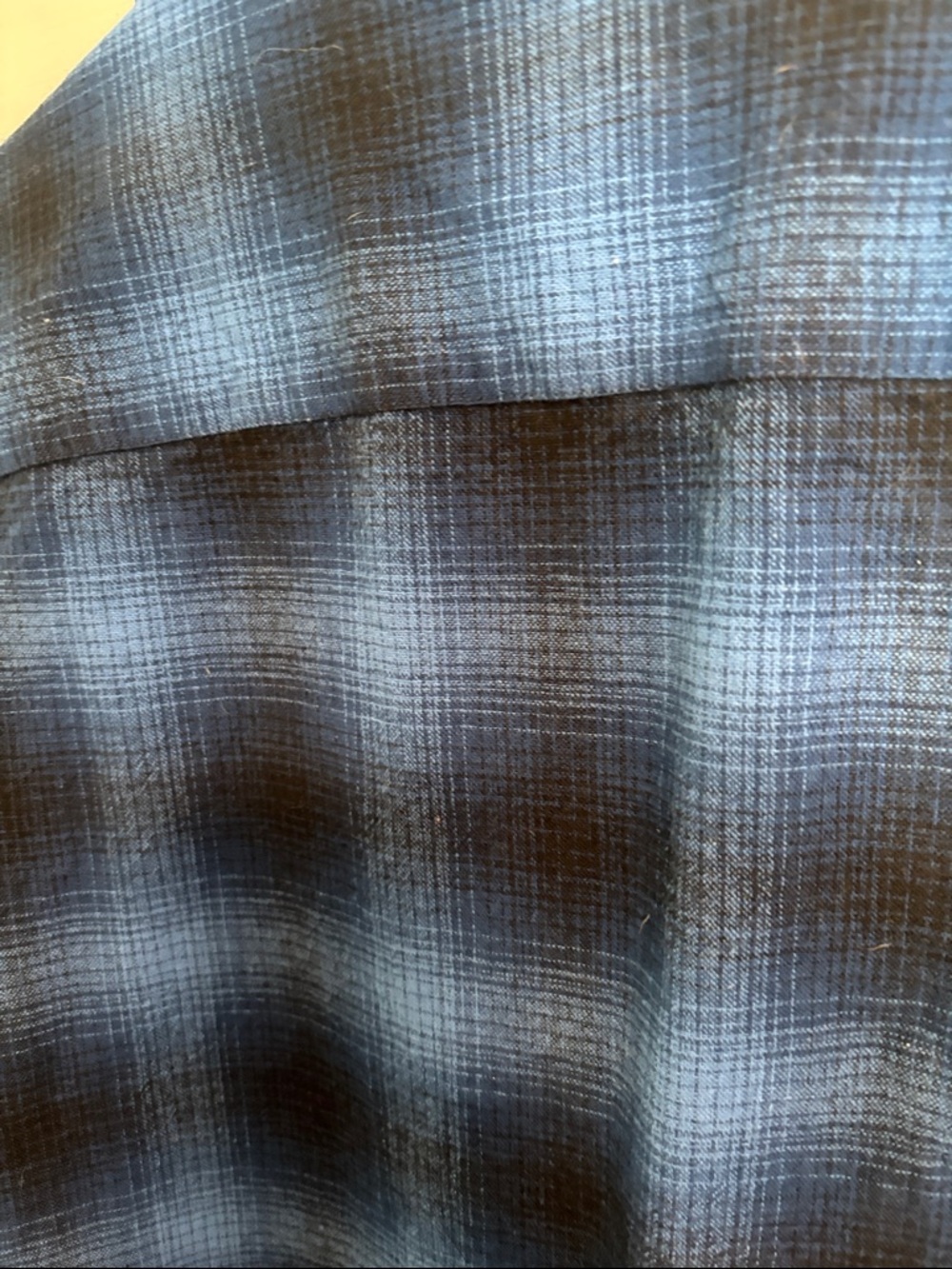 Pendleton Blue & Black Plaid Long-Sleeve Button-Up Shirt - Picture 7 of 7